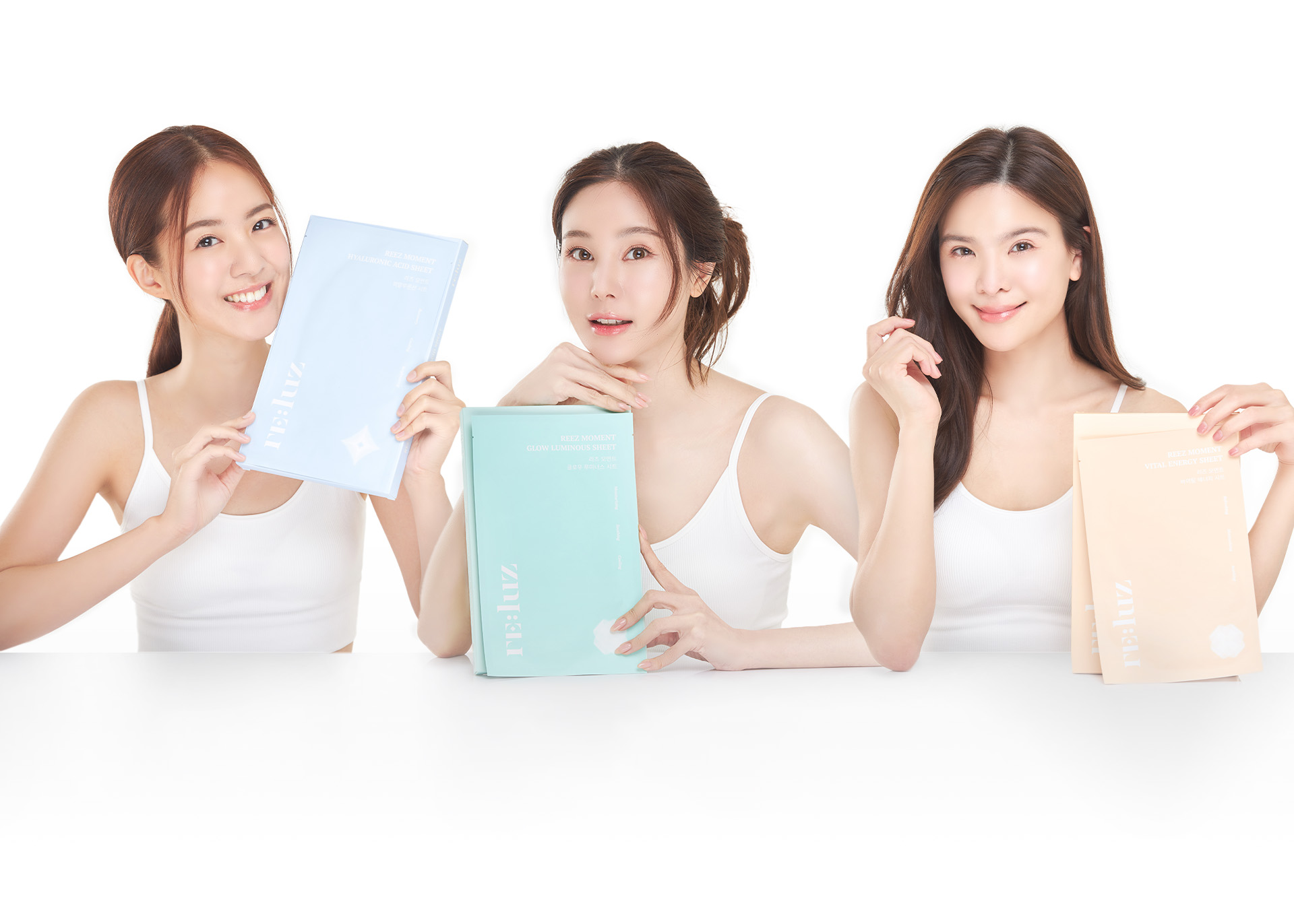 RE:LUZ Hydrogel Sheet Mask - Glow Luminous 5τεμ - Image 2