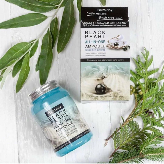 FARM STAY Black Pearl All-In-One Ampoule 250ml - Image 2