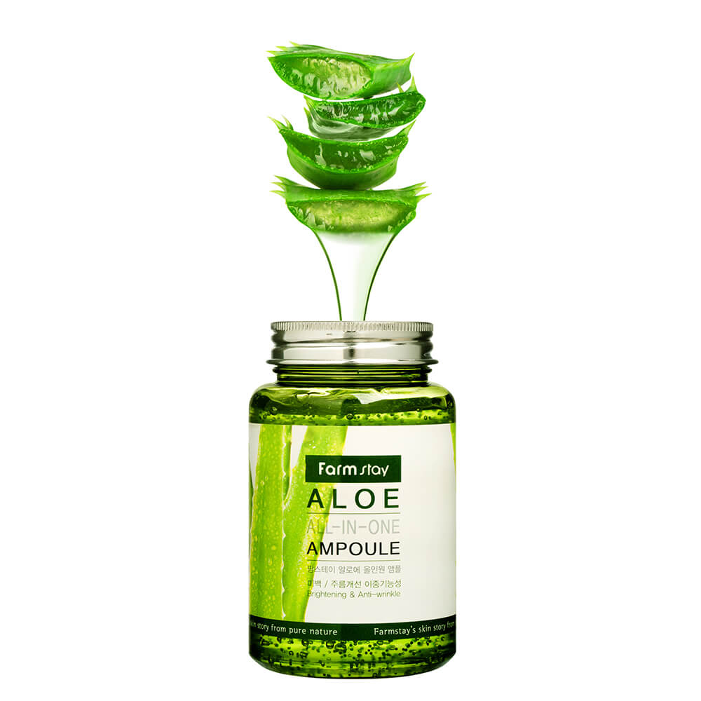 FARMSTAY ALOE ALL-IN ONE AMPOULE, 250 ml - Image 4