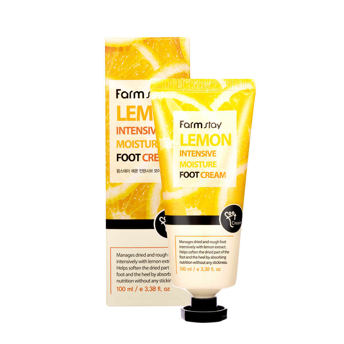 FARMSTAY LEMON Intensive Moisture Foot Cream, 100 ml