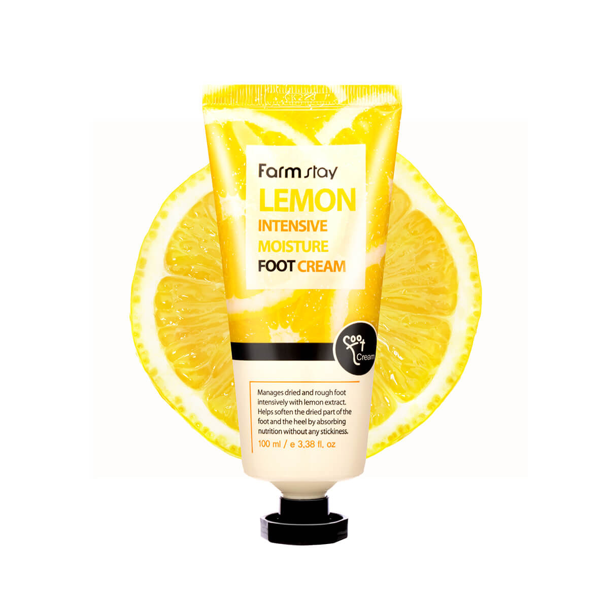 FARMSTAY LEMON Intensive Moisture Foot Cream, 100 ml - Image 3