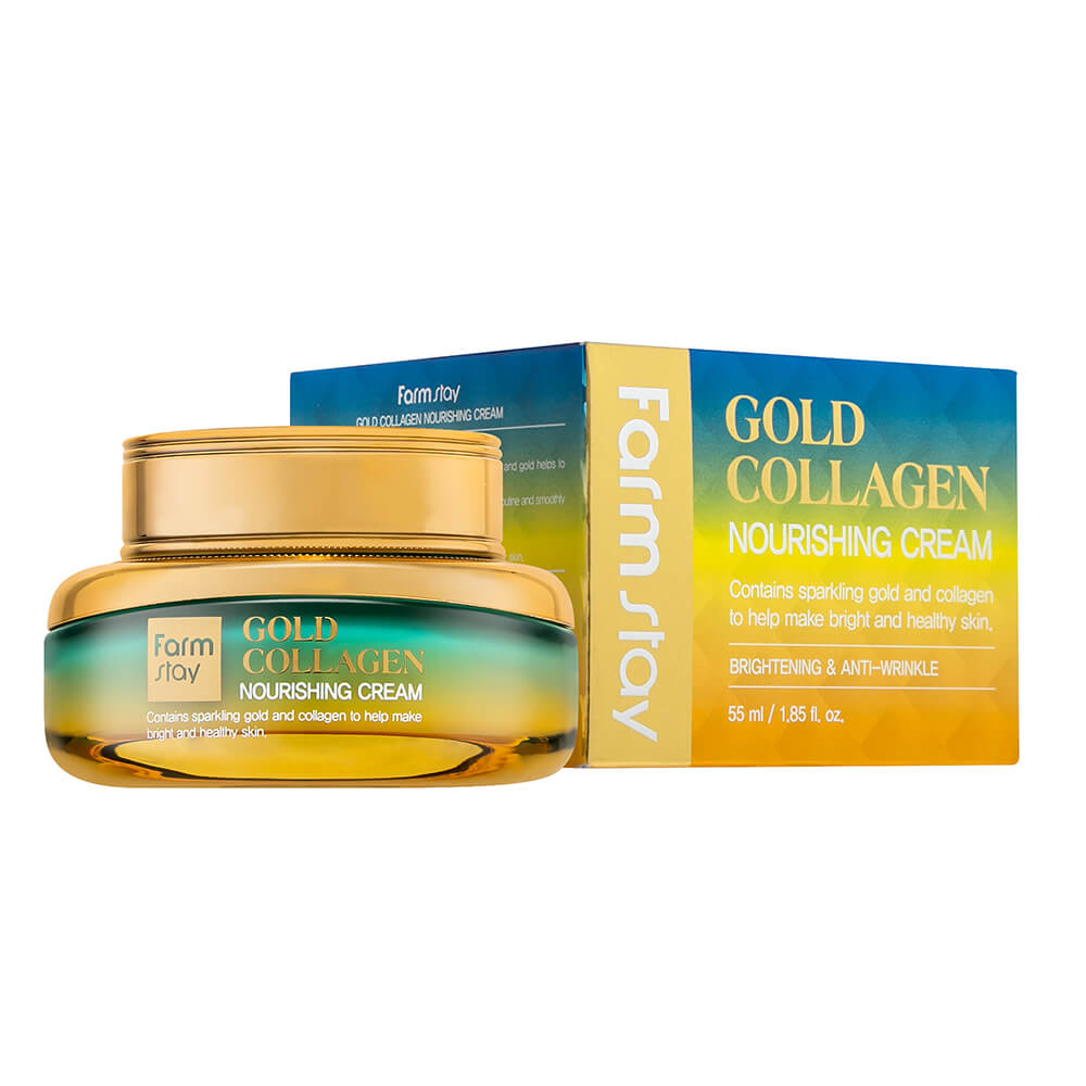 FARMSTAY GOLD COLLAGEN NOURISHING CREAM, 55 g