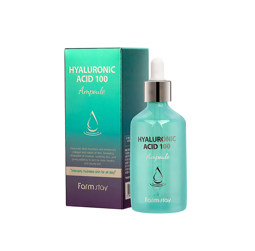 FARMSTAY HYALURONIC ACID 100 AMPOULE, 100 ml