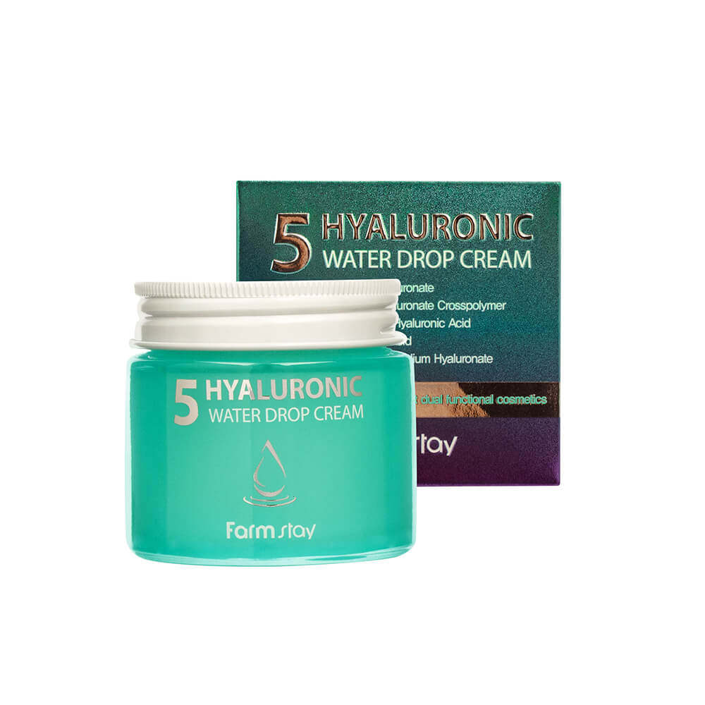 FARMSTAY HYALURONIC WATER DROP CREAM, 80 ml