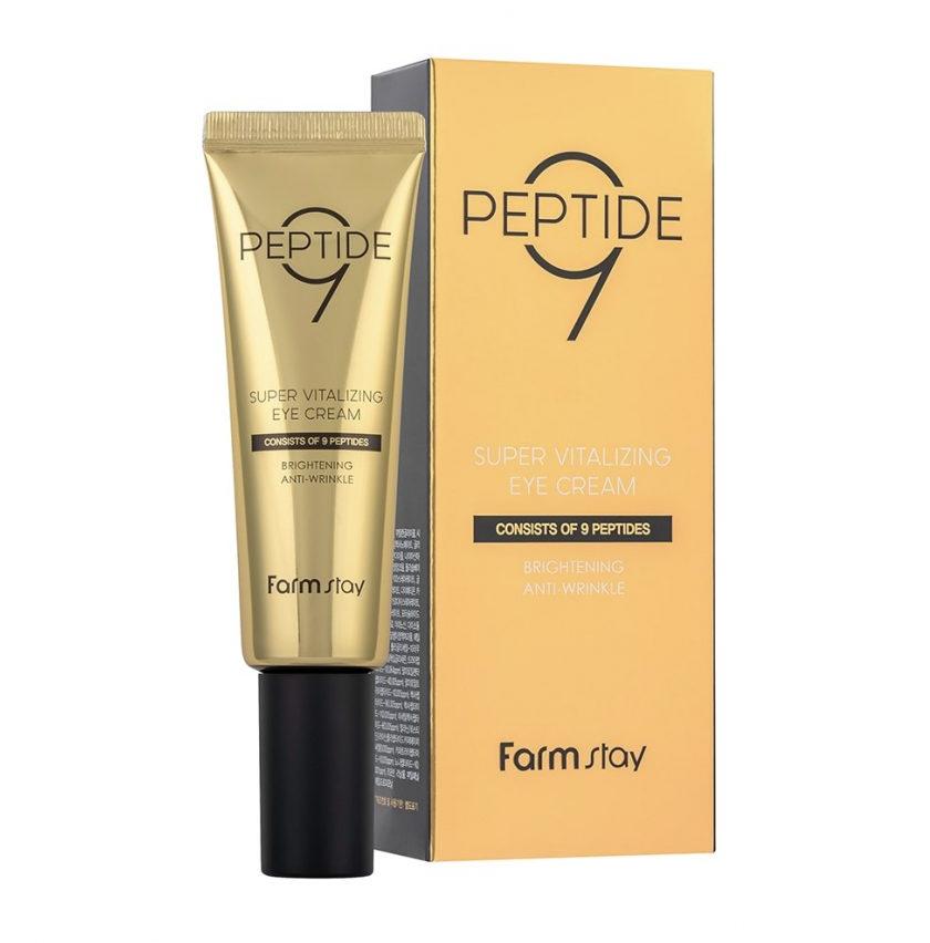 FARMSTAY PEPTIDE9 SUPER VITALIZING Eye Cream, 50 ml