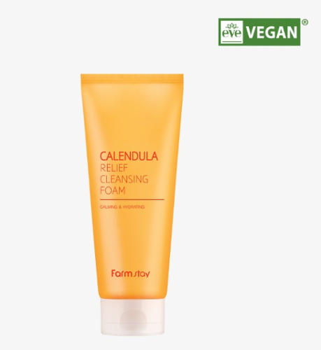 FARMSTAY Calendula Cleansing Foam, 180 ml - Image 2