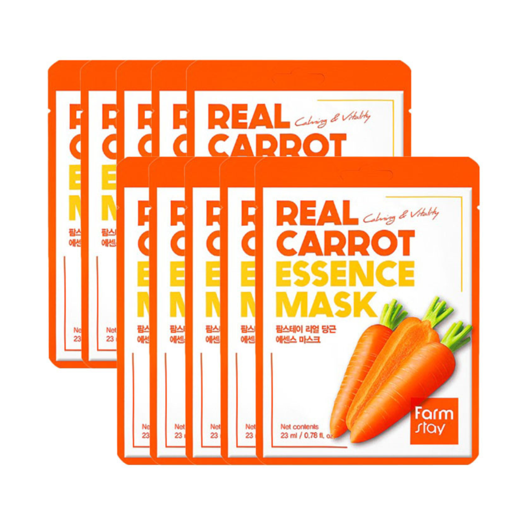 FARMSTAY REAL CARROT Essence Mask, 23 ml - Image 3