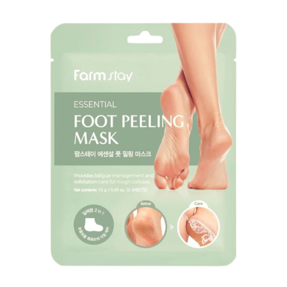 FARMSTAY Essential Foot Peeling Mask, 1 pair