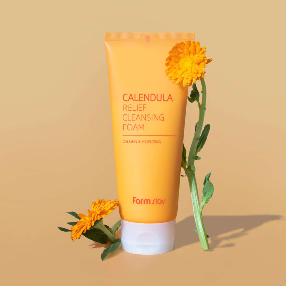 FARMSTAY Calendula Cleansing Foam, 180 ml - Image 4