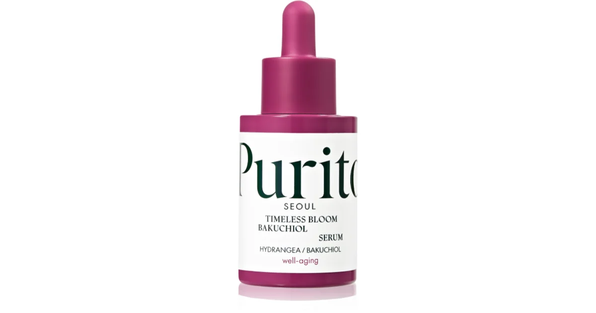 PURITO SEOUL Bakuchiol Timeless Bloom Revitalizing Serum 30ml - Image 2