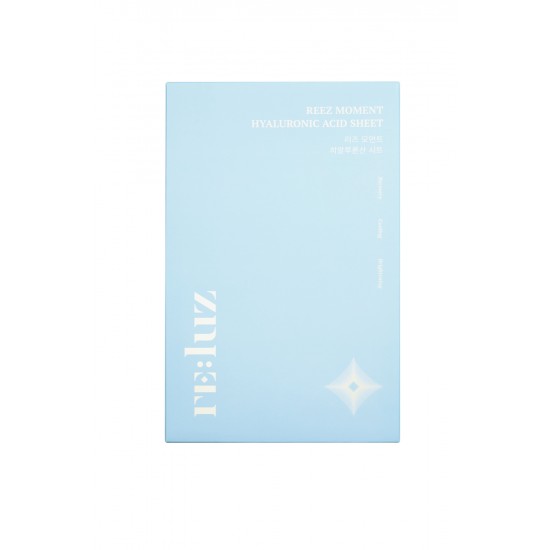 RE:LUZ Hydrogel Sheet Mask - Hyaluronic Acid 31ml (Συσκ. 5 τεμαχίων)