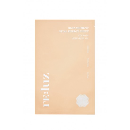 RE:LUZ Hydrogel Sheet Mask - Vital Energy 31ml (Συσκ. 5 τεμαχίων)