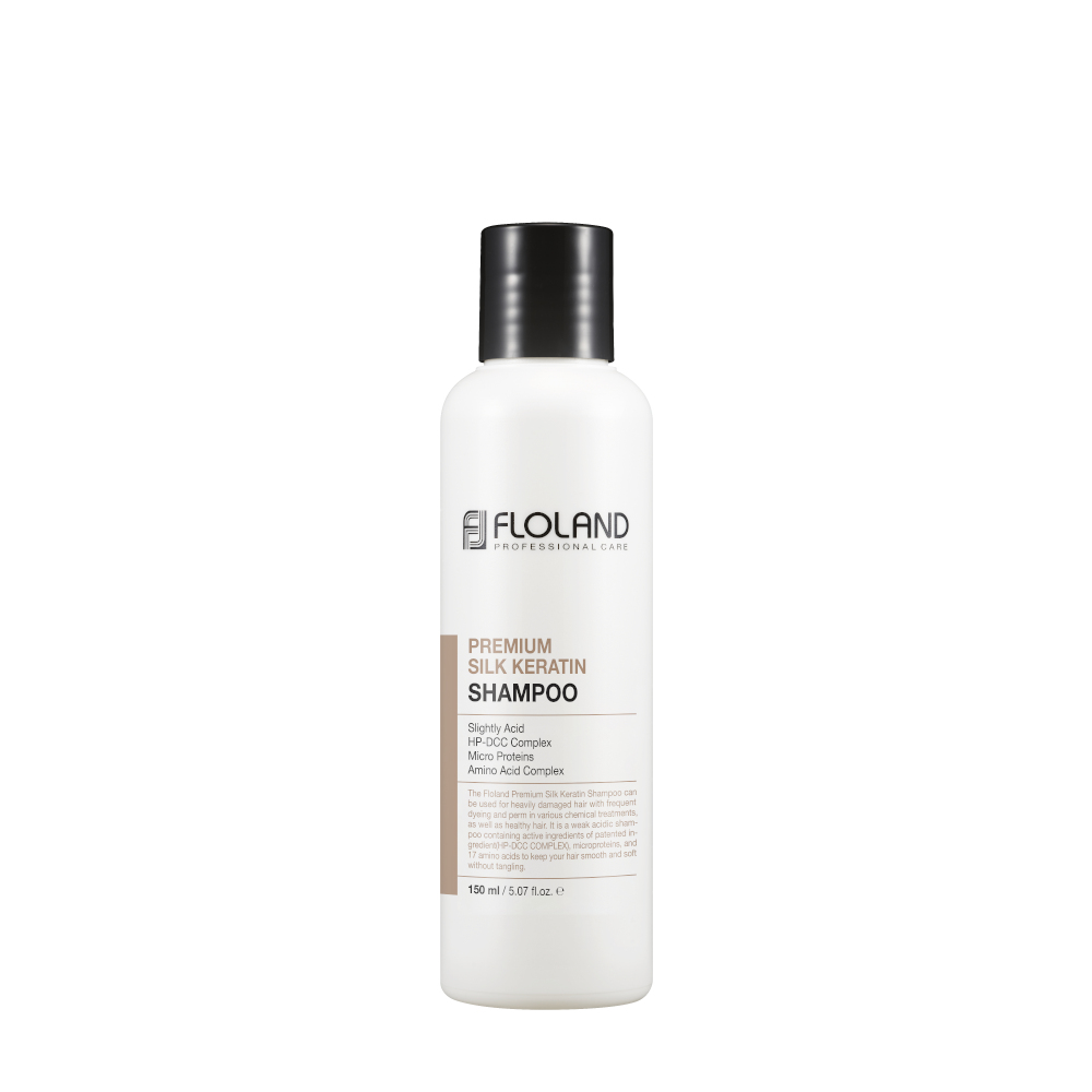 FLOLAND Premium Silk Keratin Shampoo, 150 ml