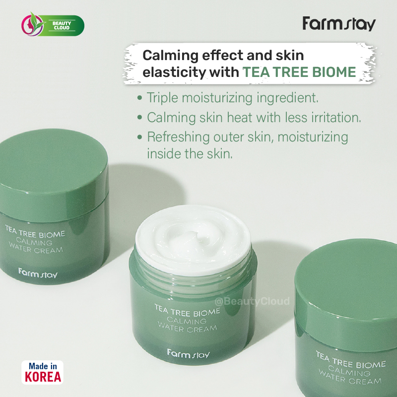 FARMSTAY TEA TREE BIOME CALMING Cream, 80 ml - Image 2