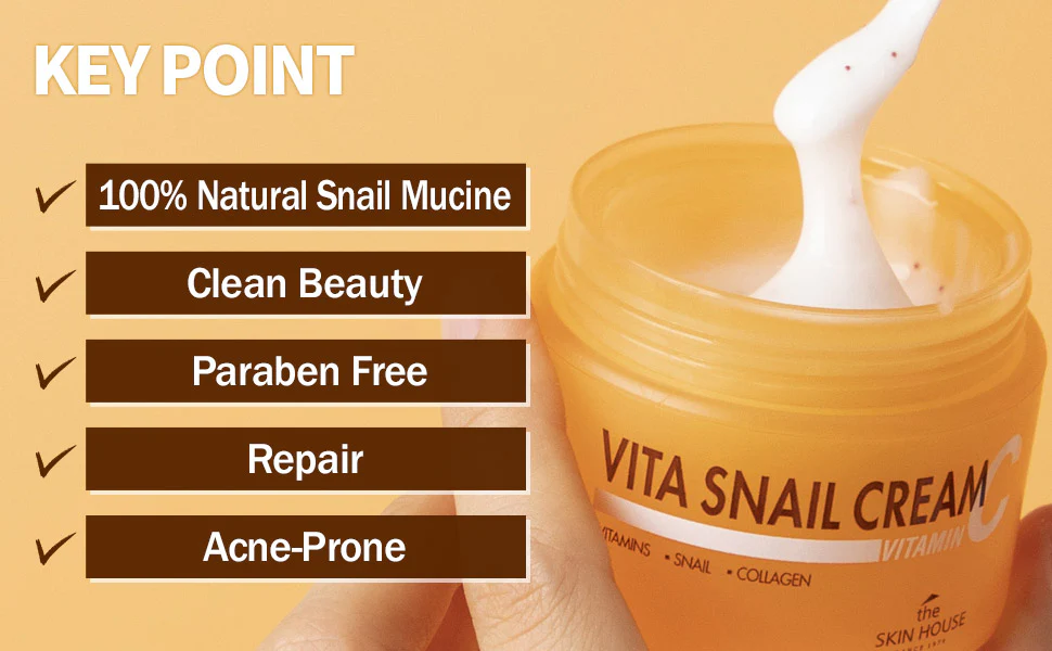 THE SKIN HOUSE Vita Snail Cream 50ml - Image 3