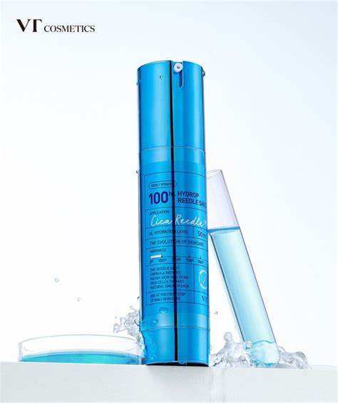 VT Cosmetics - Hydrop Reedle Shot 100hL - Moisturizing Microneedle Face Booster - 50ml