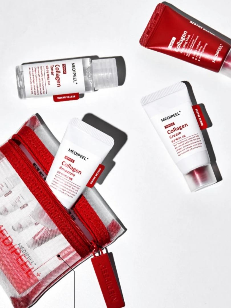 MEDI-PEEL Red Lacto Collagen Skin Care Trial Kit - Image 2