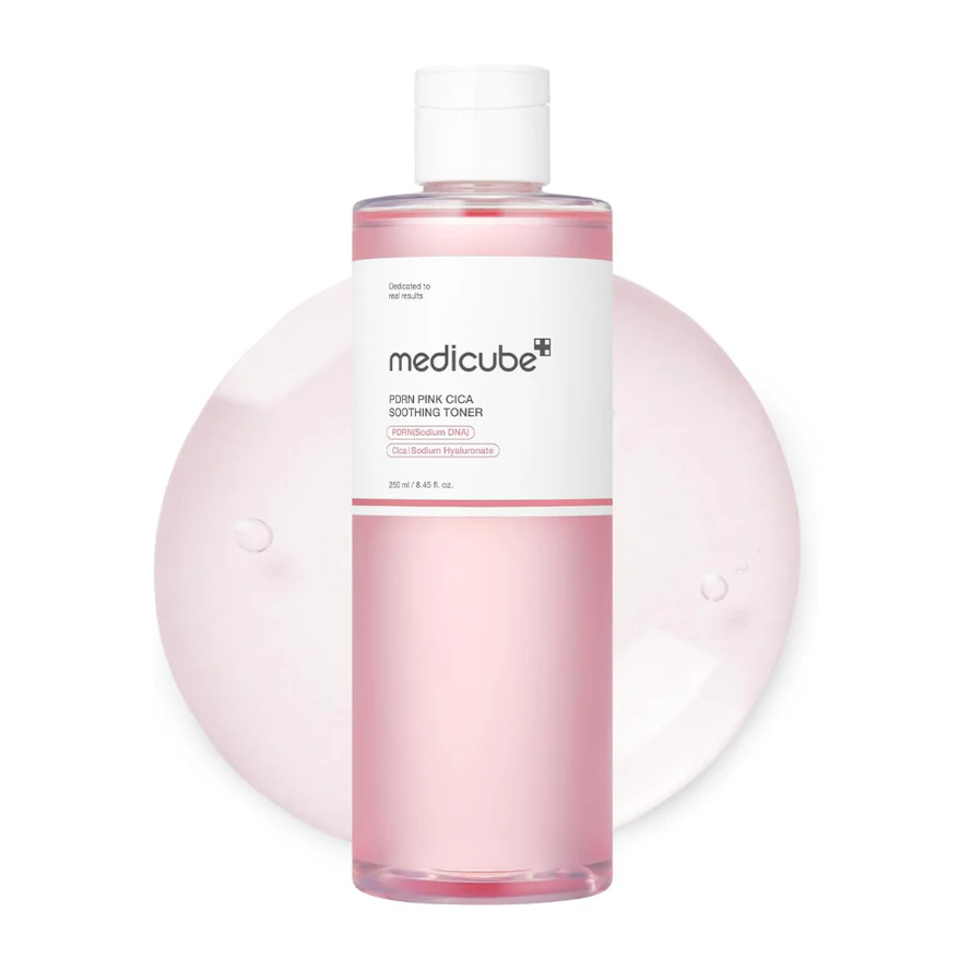 Medicube – PDRN Pink Cica Soothing Toner – 250ml