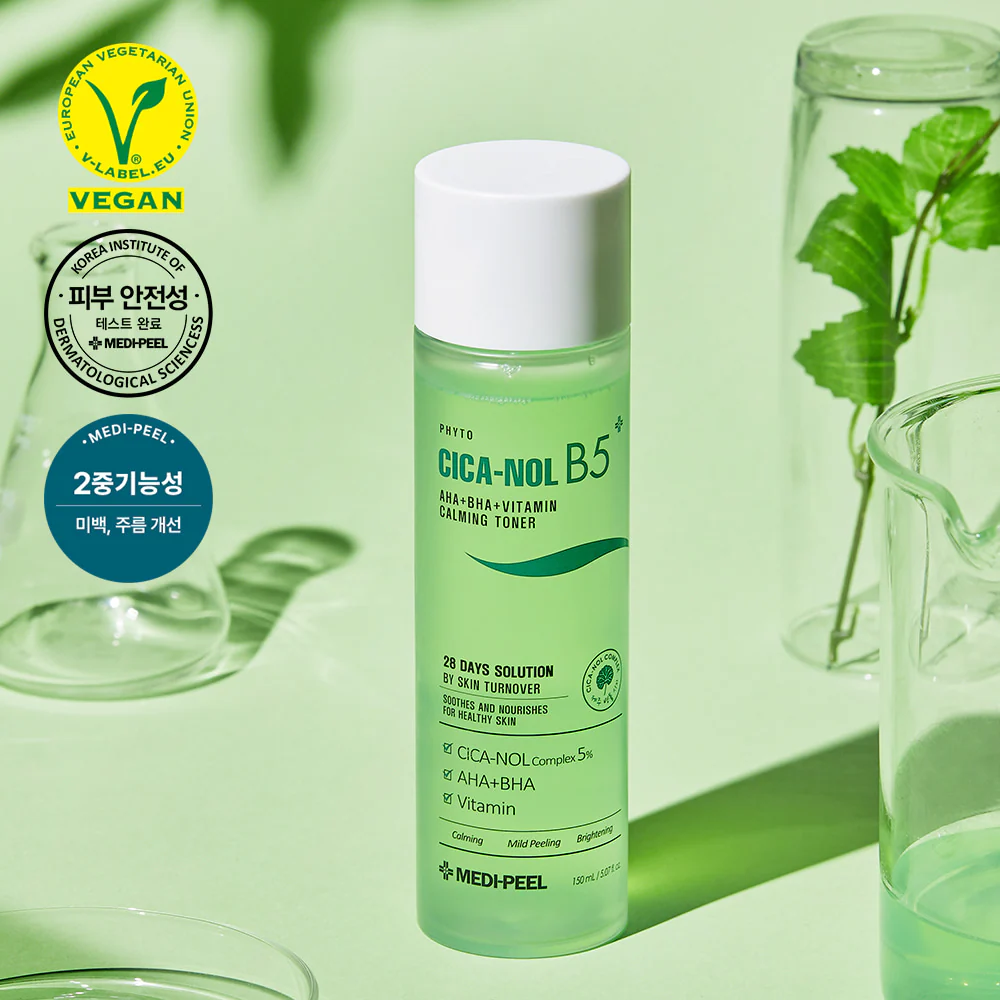 MEDI PEEl Phyto Cica-Nol B5 AHA BHA Vitamin Calming Toner 150ml