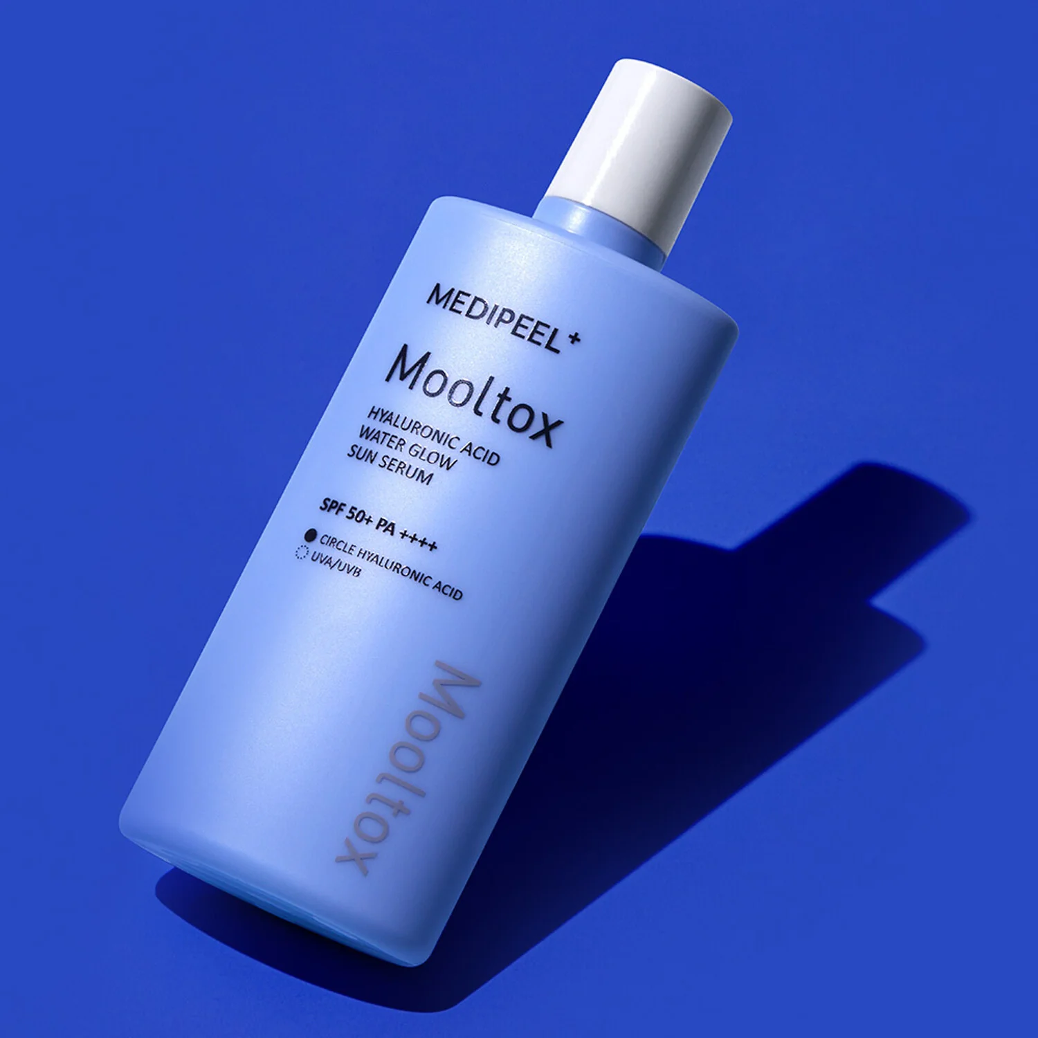 MEDI PEEL Hyaluronic Acid Mooltox Water Glow Sun Serum SPF 50+ PA++++ 50ml - Image 3