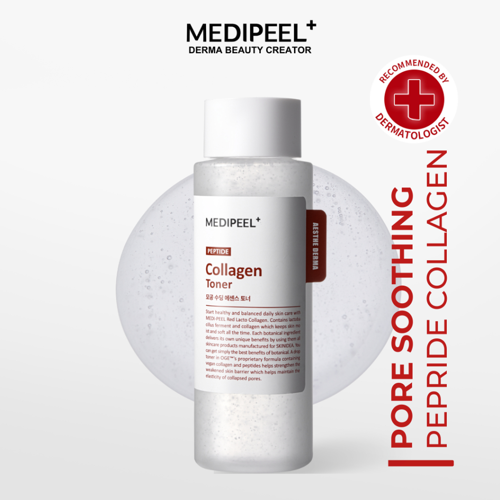 MEDI PEEL Red Lacto Collagen Soothing Essence Toner 200ml - Image 3