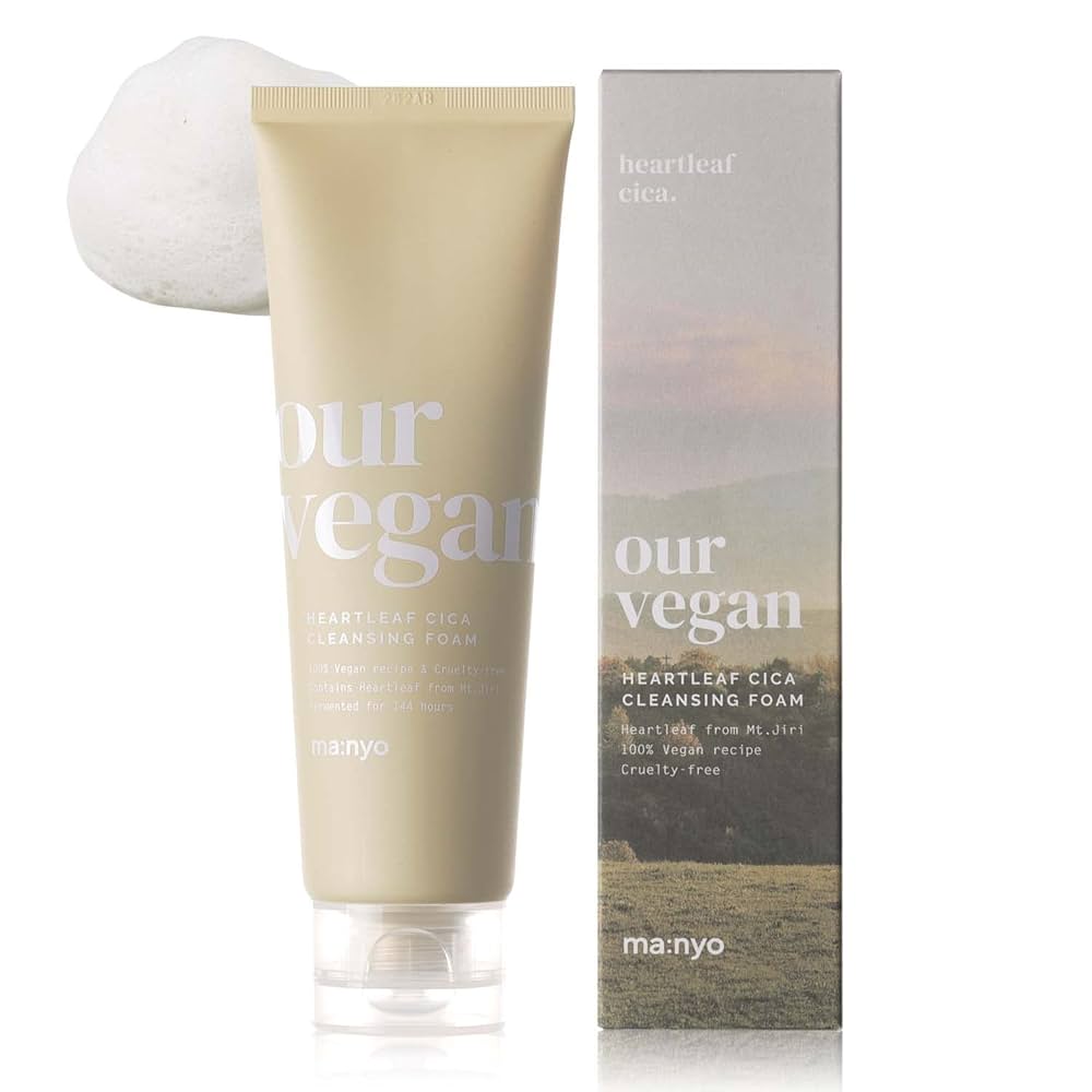 MANYO Factory Our Vegan Heartleaf Cica Cleansing Foam 120ml - Image 2