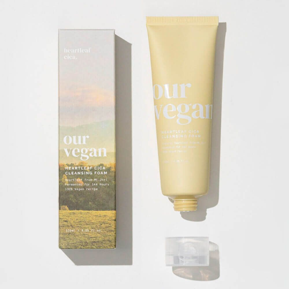 MANYO Factory Our Vegan Heartleaf Cica Cleansing Foam 120ml - Image 3