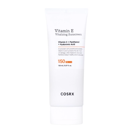 COSRX - Vitamin E Vitalizing Sunscreen - SPF 50+ - Vitamin E Sunscreen - 150ml
