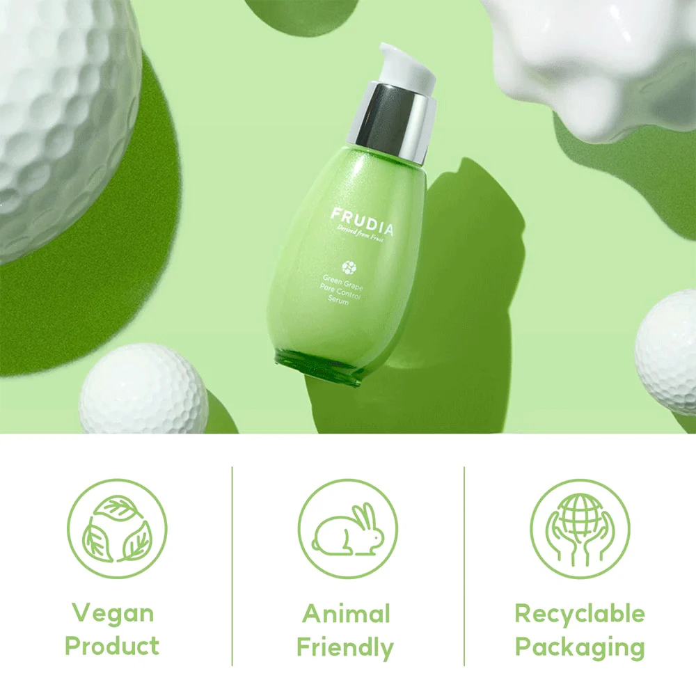 FRUDIA Green Grape Pore Control Serum 50ml - Image 2