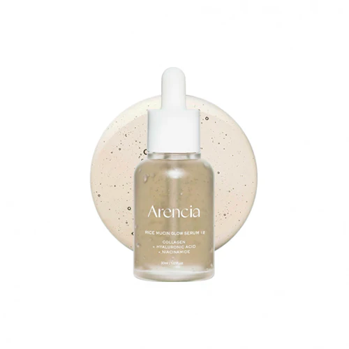 Arencia - Rice Mucin Glow Serum - Nourishing Face Serum - 30ml - Image 2