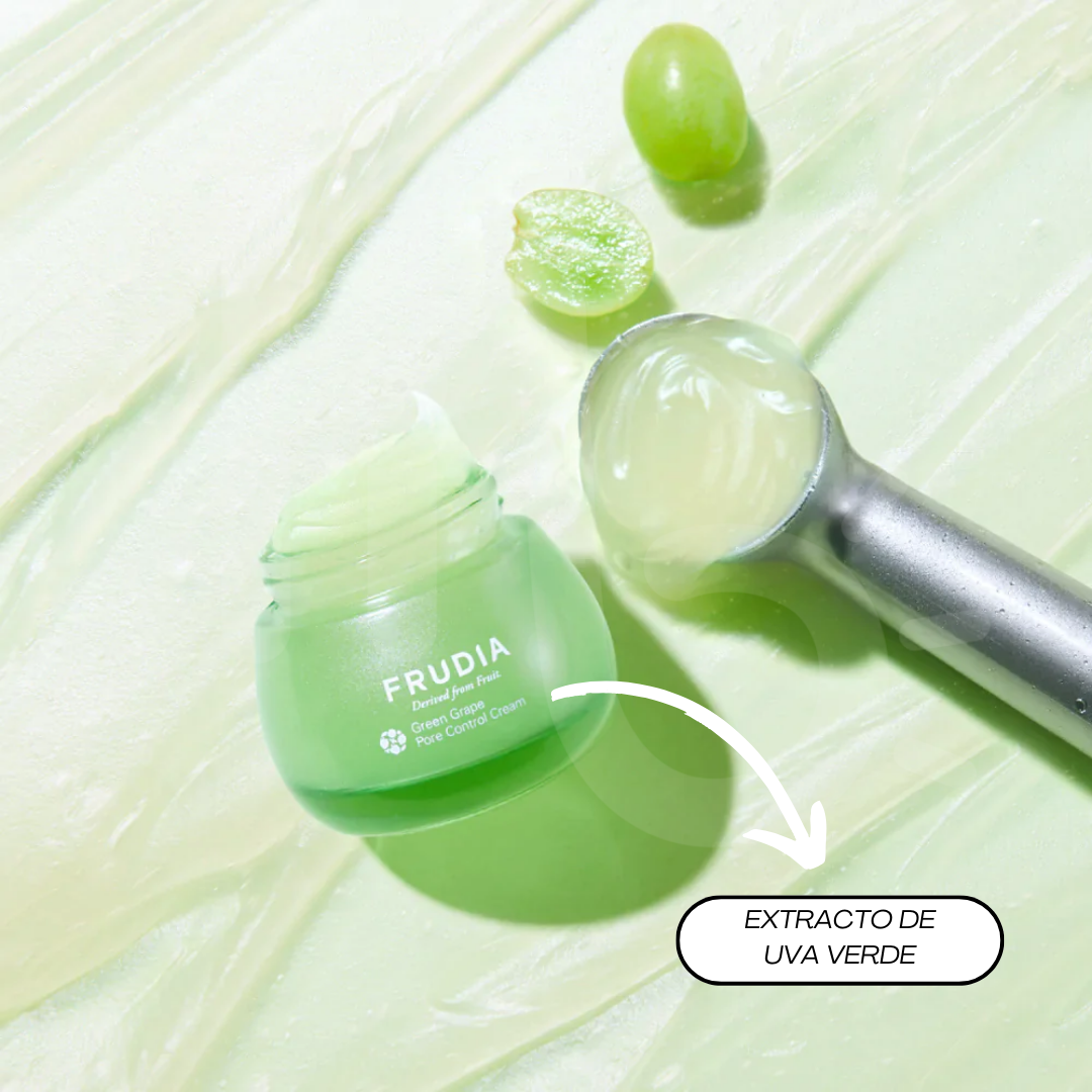 FRUDIA Green Grape Pore Control Cream Mini 10ml - Image 3