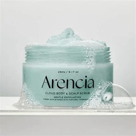 Arencia Fresh Cloud Body & Scalp Scrub French Mint & Lily 260g - Image 3