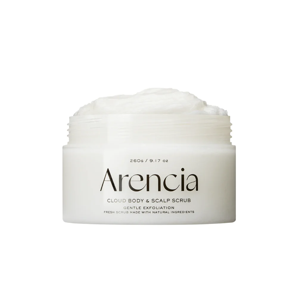 Arencia Fresh Cloud Body & Scalp Scrub White Tea & Neroli 260g