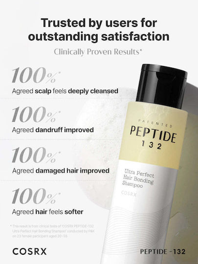 COSRX - PEPTIDE-132 Ultra Bonding Shampoo - Hair Strengthening and Regenerating Shampoo - 200ml - Image 2