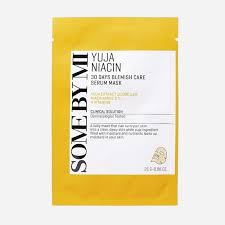 SOMEBYMI Yuja Niacin Blemish Serum Mask