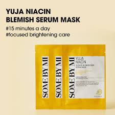 SOMEBYMI Yuja Niacin Blemish Serum Mask - Image 3