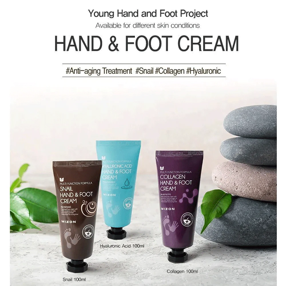 MIZON Hand And Foot Cream (Hyaluronic Acid) 150ml - Image 2