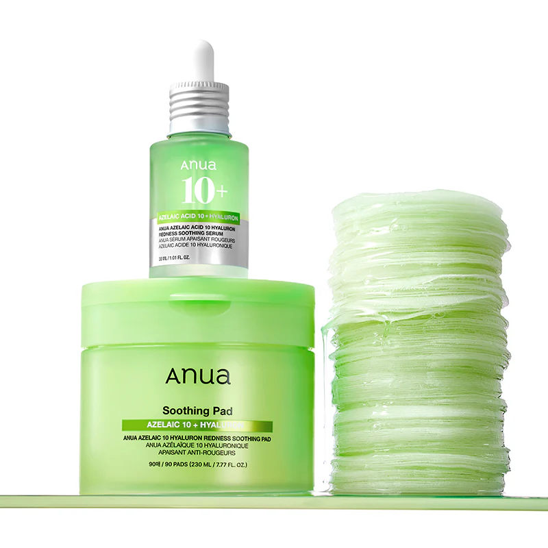 Anua – Azelaic Acid 10 Hyaluron Redness Soothing Pad 230ml (90ea) - Image 2