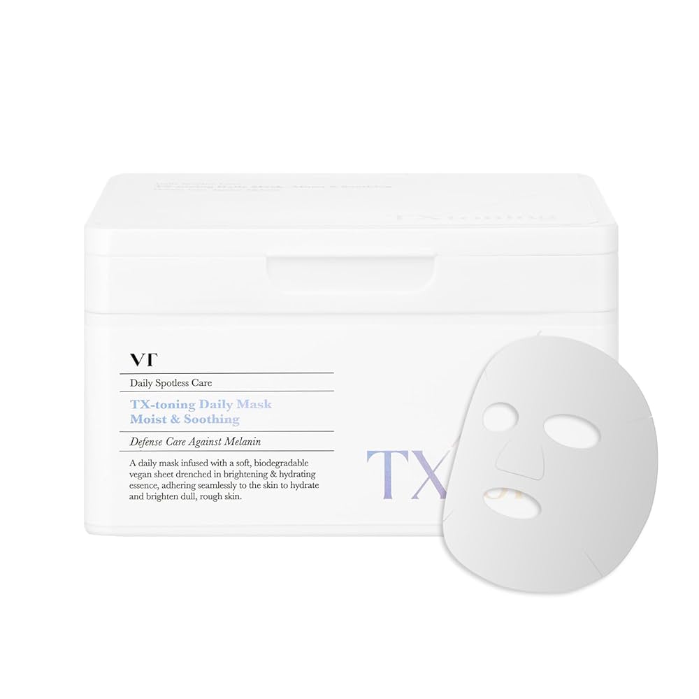VT Cosmetics - TX-toning Daily Mask - Brightening Face Sheet Mask Set - 30pcs/320g