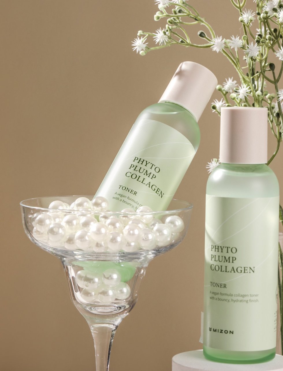 MIZON Phyto Plump Collagen Toner 350ml - Image 2