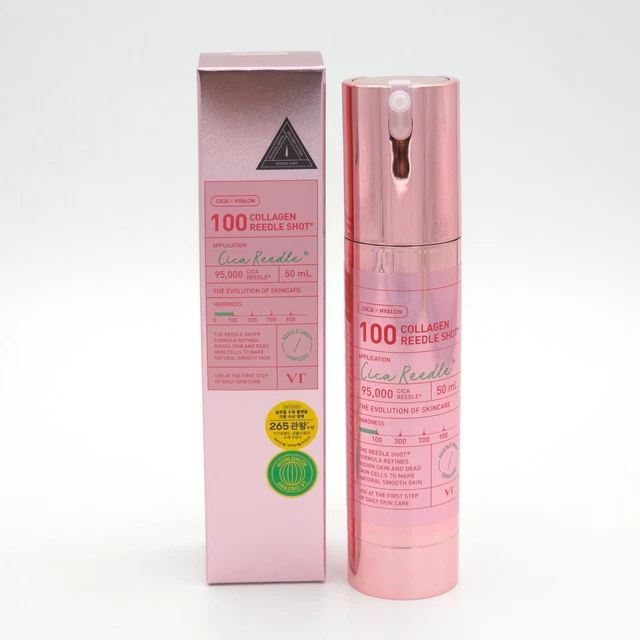 VT Cosmetics - Collagen Reedle Shot 100 - Firming Collagen Serum with Microneedles - 50ml