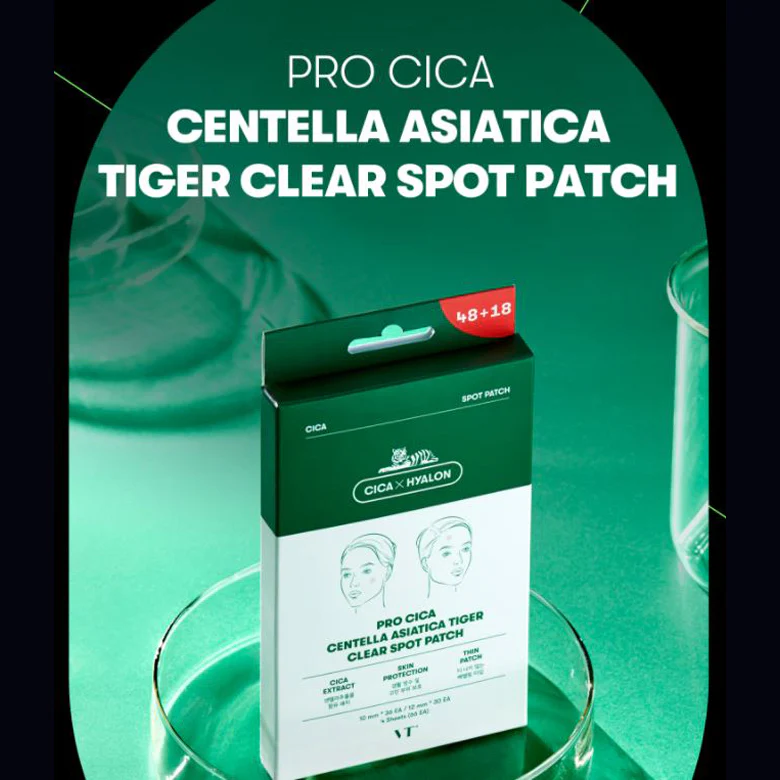 VT Cosmetics - CICA Clear Spot Patch - Soothing Eczema Patches - 66pcs. - Image 3