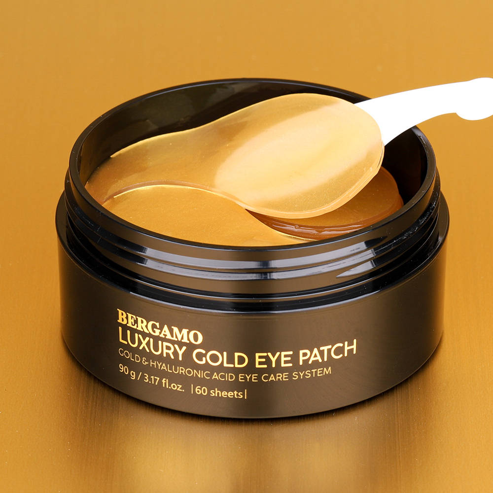 BERGAMO LUXURY Gold Eye Patch, 60 pcs.