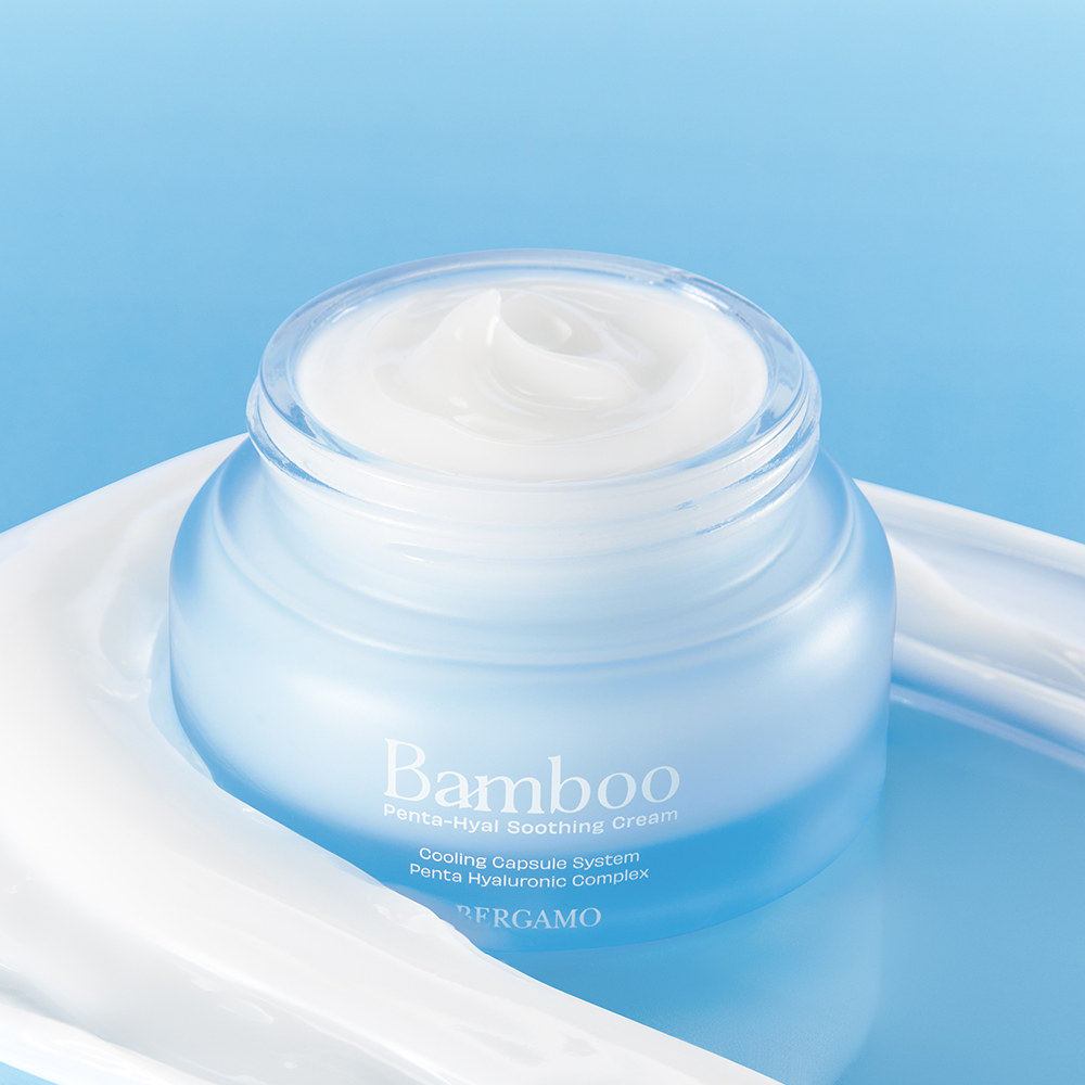 BERGAMO Bamboo Penta-Hyal Soothing Cream, 50 g - Image 2
