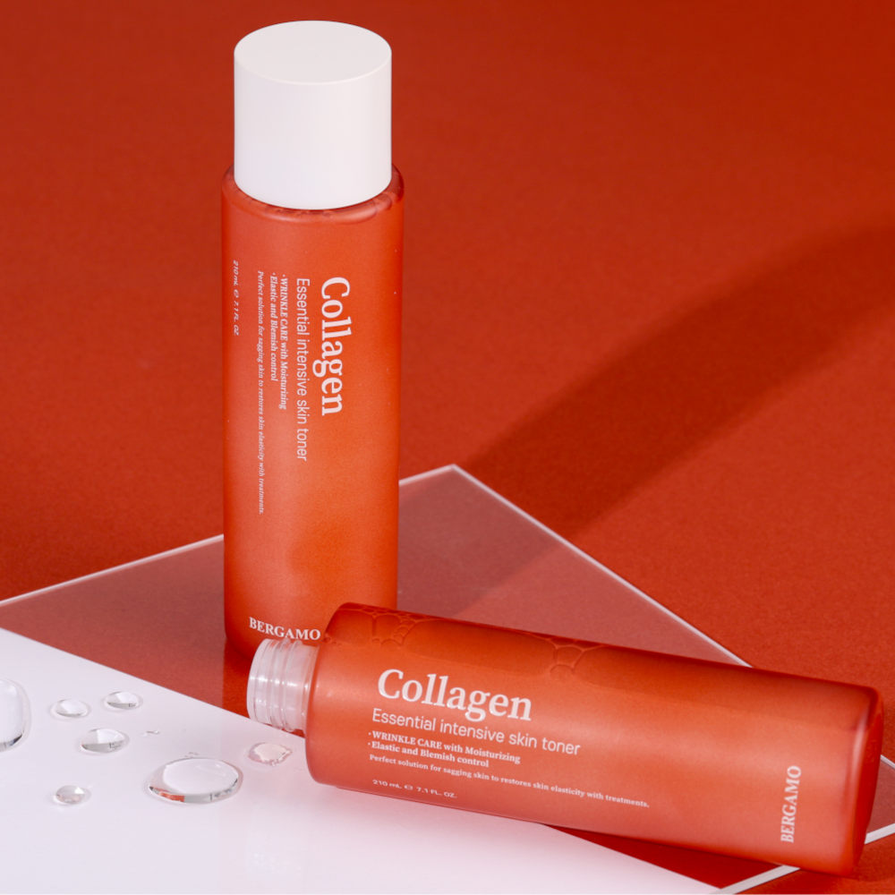 BERGAMO COLLAGEN ESSENTIAL Intensive Toner, 210 ml - Image 4