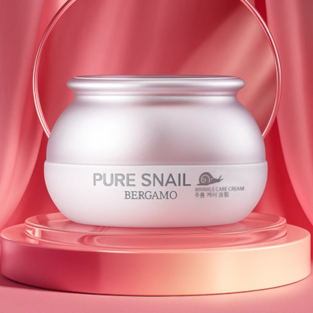 BERGAMO PURE SNAIL Wrinkle Care Cream, 50 ml
