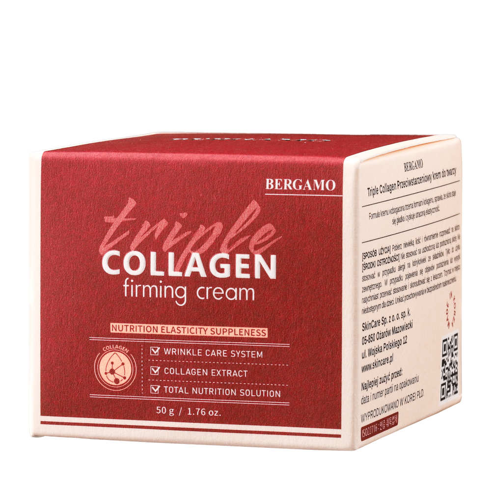 BERGAMO Triple Collagen Firming Cream, 50 g - Image 3