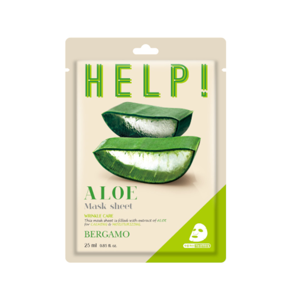 BERGAMO HELP Aloes Mask, 25 ml