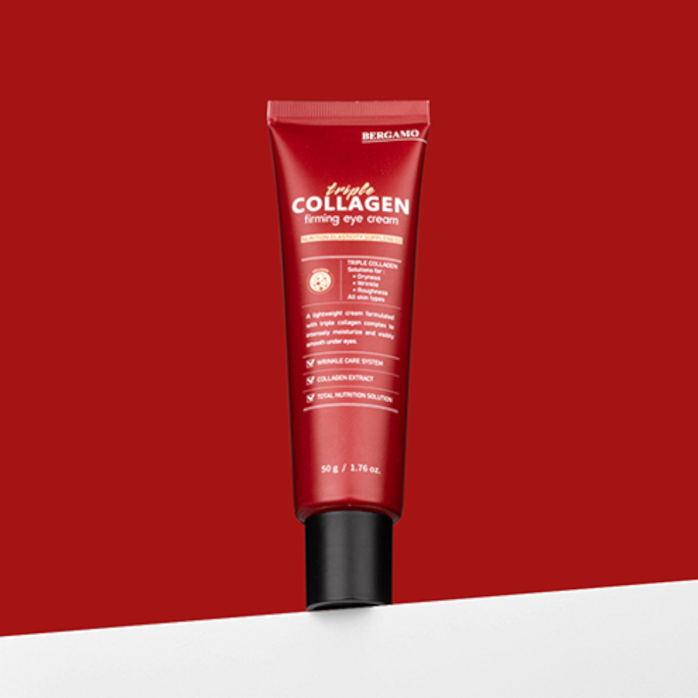 BERGAMO Triple Collagen Firming Eye Cream, 50 g