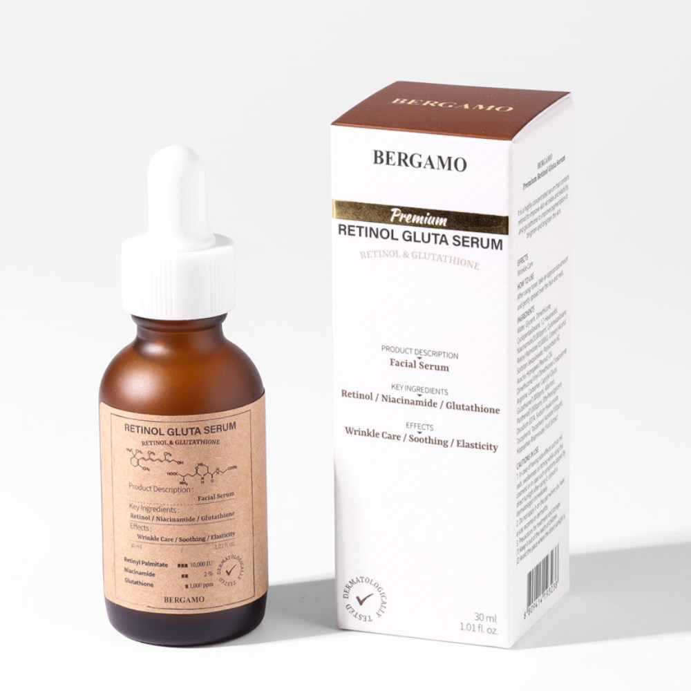 BERGAMO Retinol Gluta Serum, 30 ml